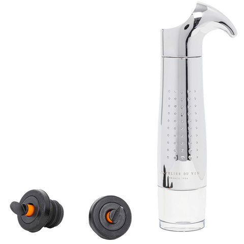 Vacuum Pumps Gard'vin On/Off Chrome  by L'Atelier Du Vin
