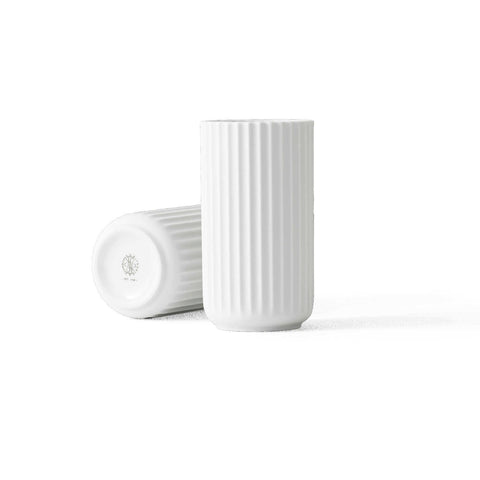 Vase White Porcelain 6.1in by Lyngby Porcelain