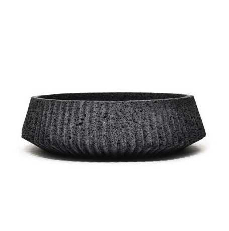 Volcanic Stone Mayapan Vessel by Ayres