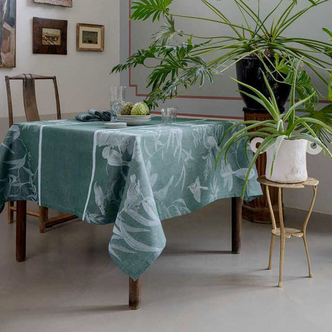 Voliere Green  by Le Jacquard Francais