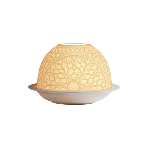 Votivelight Notre-Dame Roses by Bernardaud