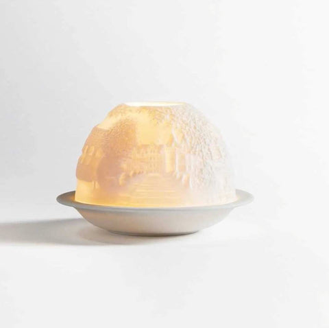 Votivelight With LED Chateaux Of The Loire by Bernardaud
