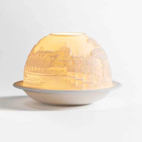 Votivelight With LED Paris Along The Seine by Bernardaud