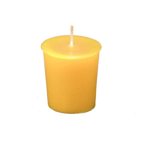 Votives Pure Beeswax 2in Natural by Honey Candles