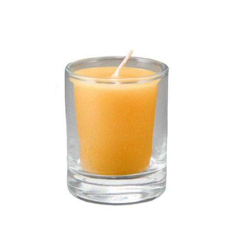 Votives Pure Beeswax 2in Natural by Honey Candles