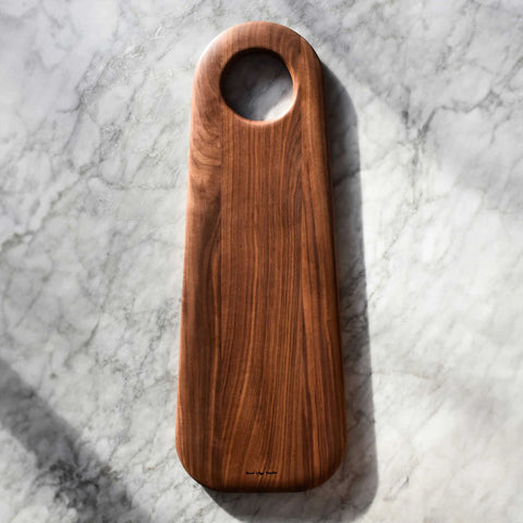 Walnut Hole Slab Long by Geof Lilge Studio