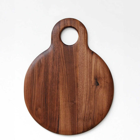 Walnut Hole Slab Round by Geof Lilge Studio
