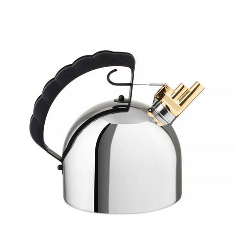 Water Kettle With Steel Bottom by Alessi