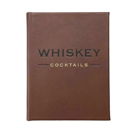 Whiskey Cocktails Brown Leather by Graphic Image