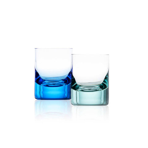 Whisky Shot Glass Set Of 6 Colours by Moser
