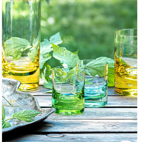 Whisky Shot Glass Set Of 6 Colours by Moser