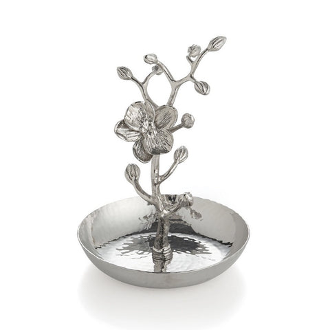 White Orchid Ring Catch by Michael Aram
