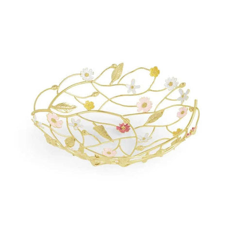 Wildflowers Bread Basket by Michael Aram