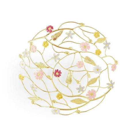 Wildflowers Bread Basket by Michael Aram