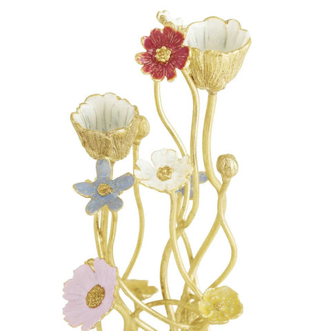 Wildflowers Candleholder S/2 by Michael Aram
