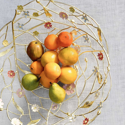 Wildflowers Centerpiece Basket by Michael Aram