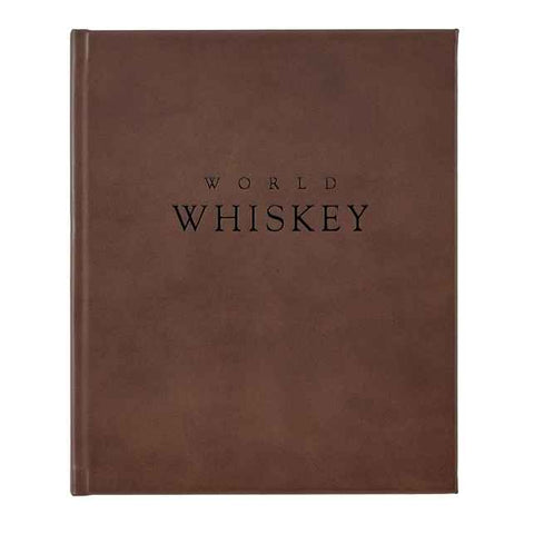 World Whiskey Brown Leather by Graphic Image