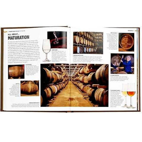 World Whiskey Brown Leather by Graphic Image